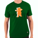 Camiseta Grizzly OG 3D Bear - Verde