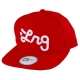 Boné LRG New Era Logo Snapback - Vermelho