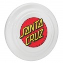 Frisbee Santa Cruz Dot Classic White