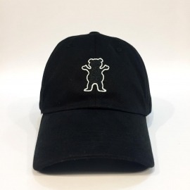 Boné Grizzly Logo Dad Hat Black