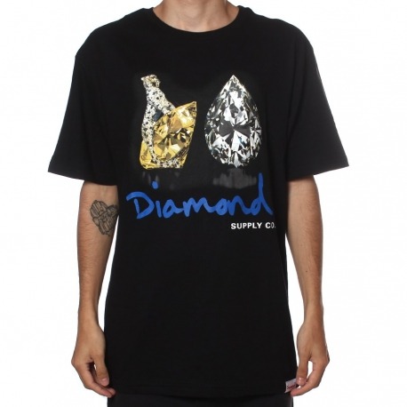 Camiseta Diamond Tiger Black