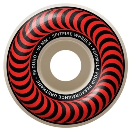 Roda Spitfire F4 Classic 58mm 101a - Vermelha