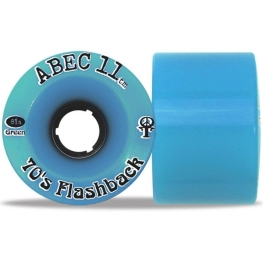 Roda Abec 11 70's Flashback 70mm 81a - Azul