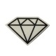 Adesivo Diamond Rock Black (5cm x 7,5cm)