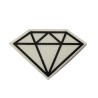 Adesivo Diamond Rock Black - (5cm x 7,5cm)
