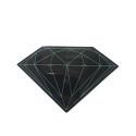 Adesivo Diamond Brilliant Black - (5cm x 7,5cm)