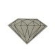 Adesivo Diamond Brilliant Grey (5cm x 7,5cm)