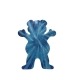 Adesivo Grizzly Neon Tie Dye Bear Blue P (7,5cm x 6cm)