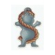 Adesivo Grizzly Sheckler Pro Grip Bear M (12,5cm x 8,5cm)