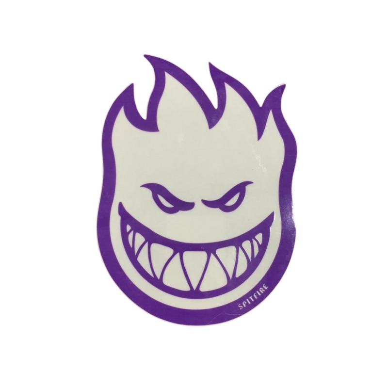 Adesivo Spitfire Bighead M Clearfill Purple- (15,5cm x 11cm)