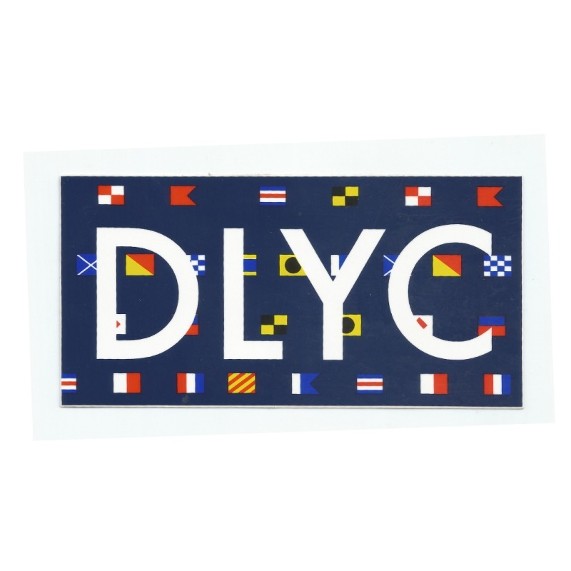Adesivo Diamond Nautical Azul - (7,5cm x 15cm)
