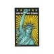 Adesivo Real Action Realized Statue of Liberty (14cm x 9cm)
