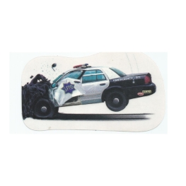 Adesivo Real Crash Up - (7,5cm x 13,5cm)