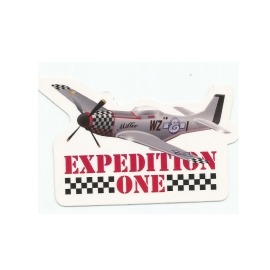 Adesivo Expedition Fly By - (6,5cm x 10cm)