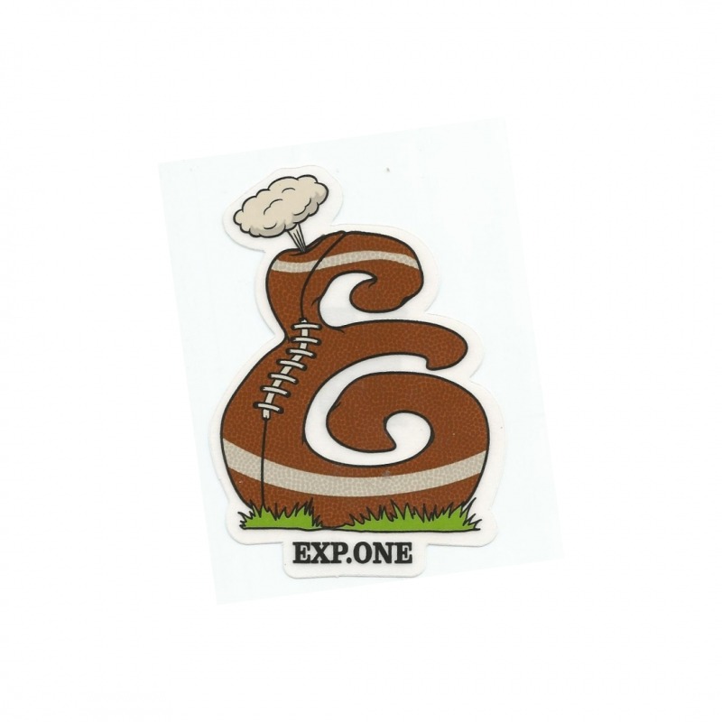 Adesivo Expedition Flat Football (10cm x 7,5cm)