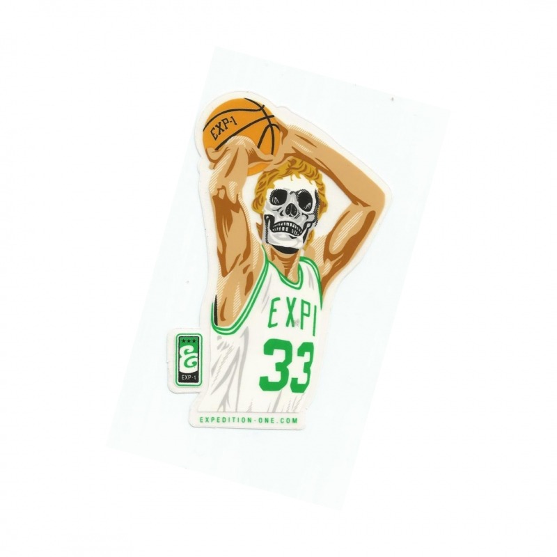 Adesivo Expedition Basketball Green (10cm x 7cm)