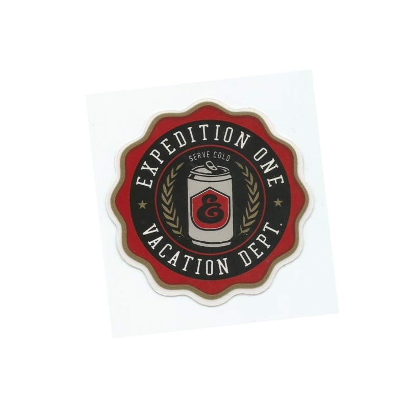Adesivo Expedition Vacation Dept (7,5cm x 7,5cm)