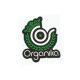 Adesivo Organika Green Logo - (8,5cm x 7,5cm)