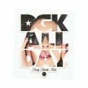 Adesivo DGK All Day Girl - (14cm x 10,5cm)
