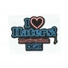 Adesivo DGK I Love Haters Motivation - (9,5cm x 13cm)