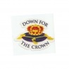 Adesivo DGK Down for the Crown - (7,5cm x 9,5cm)