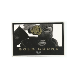 Adesivo Gold Theft - (7,5cm x 11cm)