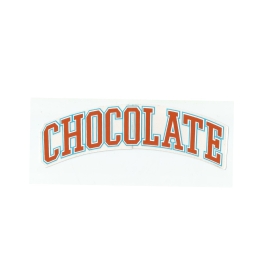 Adesivo Chocolate League Orange - (4,5cm x 19,5 cm)