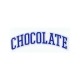 Adesivo Chocolate League Blue - (4,5cm x 19,5 cm)