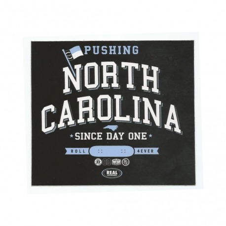 Adesivo Real North Carolina - (13cm x 15cm)
