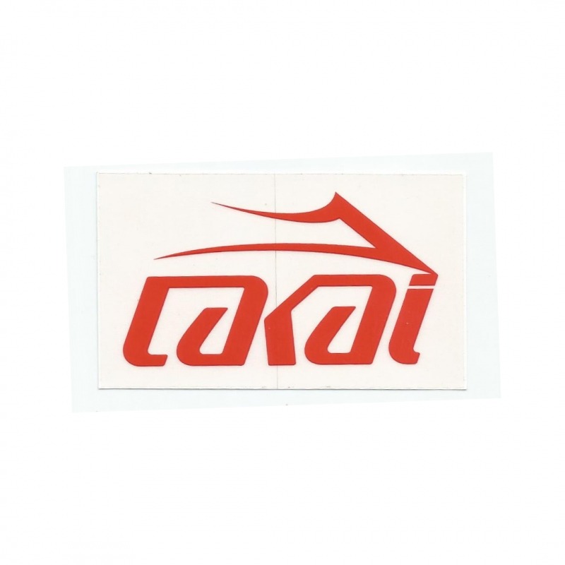 Adesivo Lakai Logo Red - (6cm x 10cm)