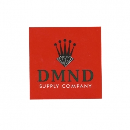Adesivo Diamond Crown Red - (7,5cm x 7,5cm)