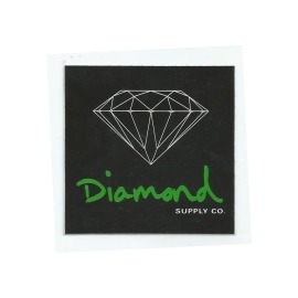 Adesivo Diamond OG Sign Black/Green - (7,5cm x 7,5cm)