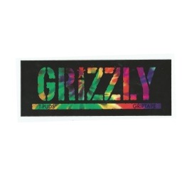 Adesivo Grizzly Stamp T-Puds Tie Dye - (7,5cm x 20cm)