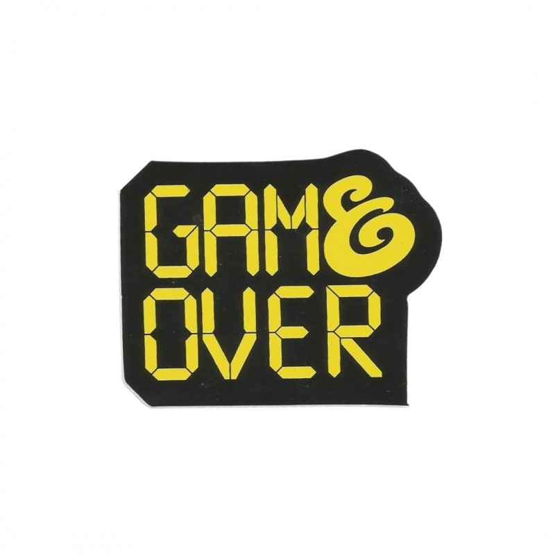 Adesivo Expedition Game Over -  (6cm x 7,5cm)