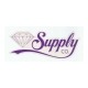 Adesivo Diamond Supply Co. Script Purple - (6,5cm x 18cm)