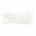 Adesivo Diamond Supply Co. Script White - (6,5cm x 18cm)