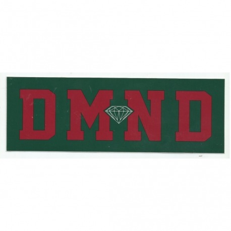 Adesivo Diamond DMND Green/Burgundy - (7cm x 20cm)