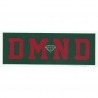 Adesivo Diamond DMND Green/Burgundy - (7cm x 20cm)