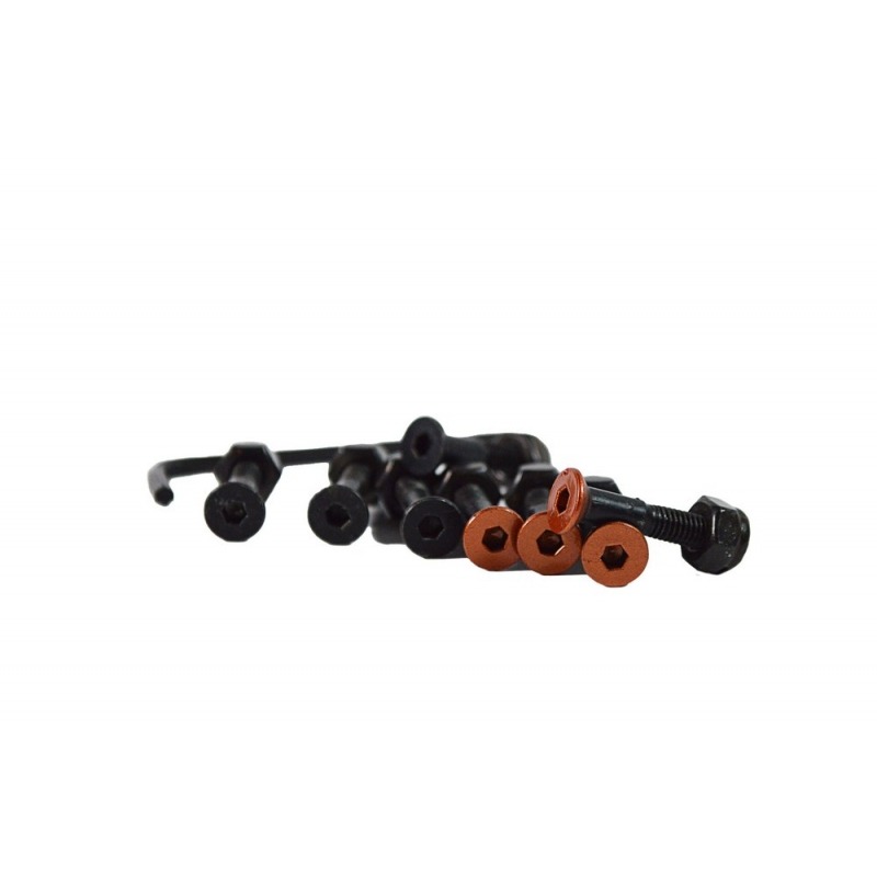 Parafuso Trurium Allen Laranja c/ Chave 1"
