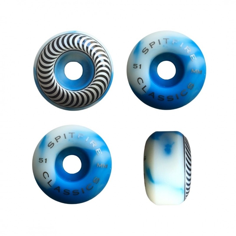 Roda Spitfire Classic Box O'Fire Verde - 51mm