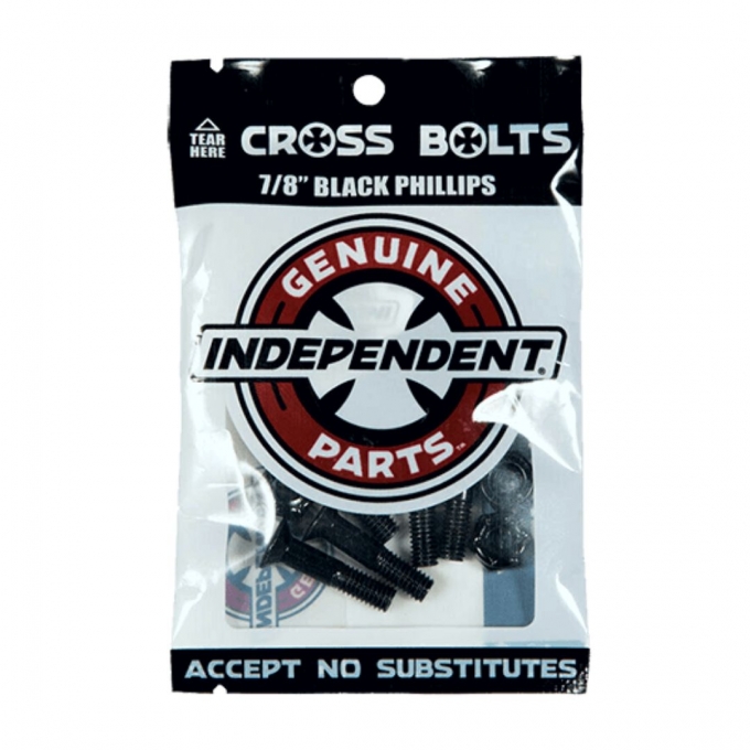 Parafuso Independent Phillips - 1" Blue/Black + Chave