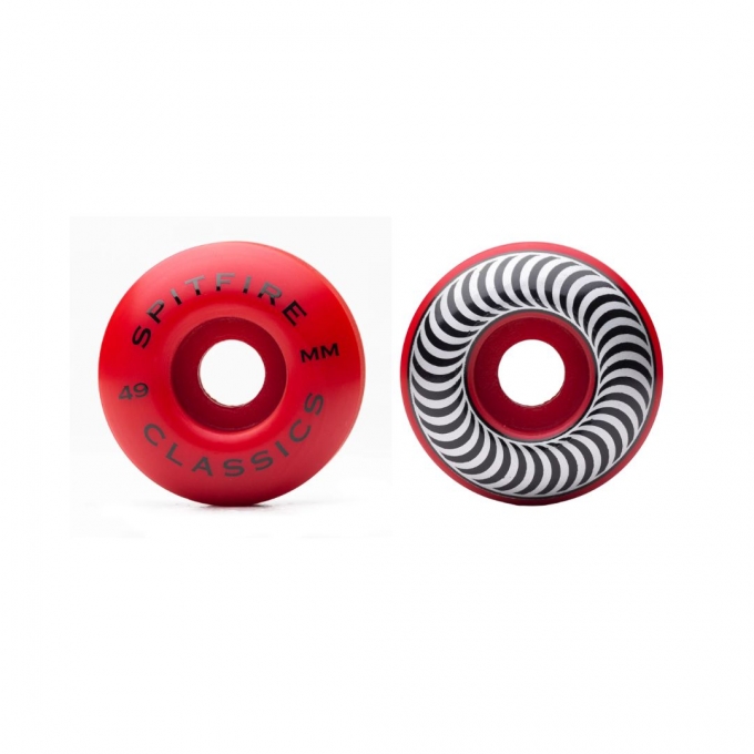 Roda Spitfire Classic Box O'Fire Verde - 51mm