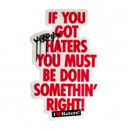 Adesivo DGK Hustle Hard - (7,5cm x 14cm)