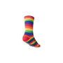 Meia Toy Machine Monster Face Mini Stripe - Azul