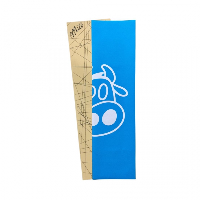 Lixa Milk Cow Big Logo - Cinza / Branco