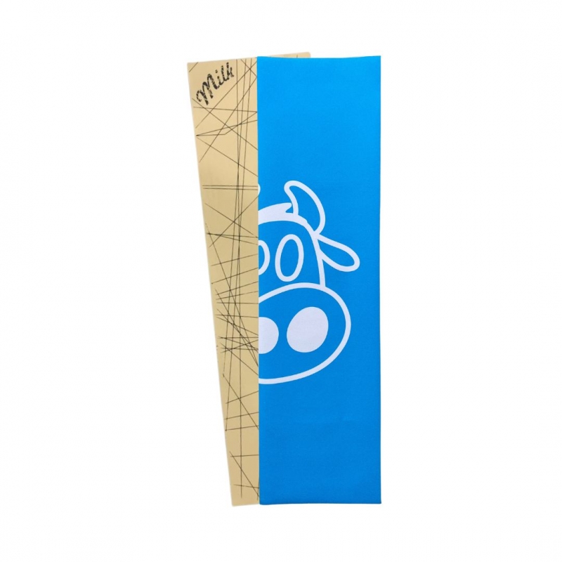 Lixa Milk Cow Big Logo - Cinza / Branco