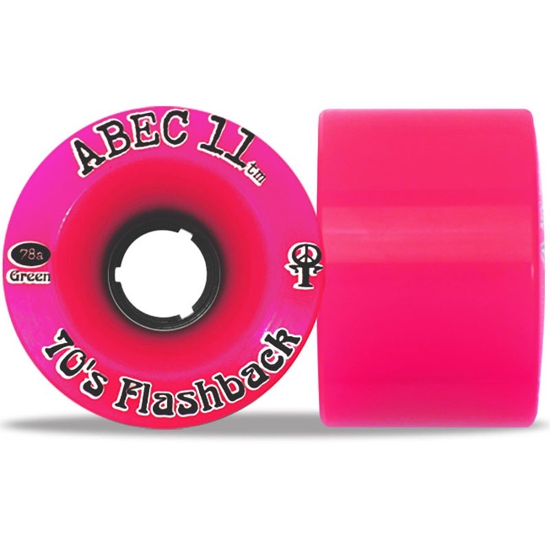 Roda Abec 11 70's Flashback 70mm 78a - Pink