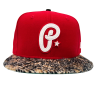 Boné Primitive New Era Lenny Leopard - Vermelho