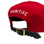 Boné Primitive Lenny Leopard - Vermelho