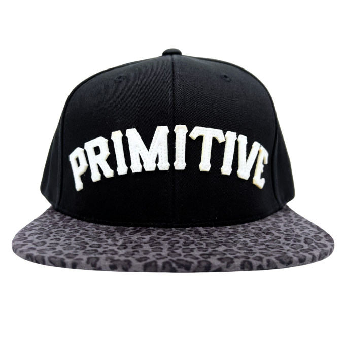 Boné Primitive Slab Type Cheetah Navy